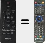 Replacement remote control for 996510059503