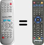Replacement remote control for REMCON503