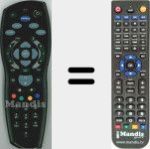 Replacement remote control for iQ2