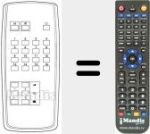 Replacement remote control for 8668812233