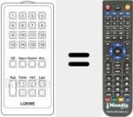 Replacement remote control for FB 1A (26380040001)