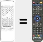 Replacement remote control for DIGICOMPUTER 29