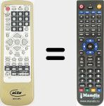 Replacement remote control for ELTA001