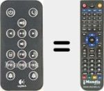 Replacement remote control for S400I