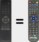 Replacement remote control for R26
