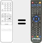 Replacement remote control for REMCON352