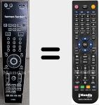 Replacement remote control for HK3390 (CARTHK3390-230)