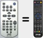 Replacement remote control for RM-SUXVJ5-WR