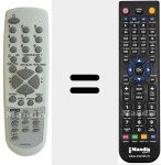 Replacement remote control for 076N0ED190