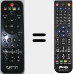 Replacement remote control for SSL4420