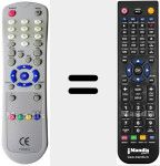 Replacement remote control for YW0313