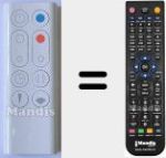 Replacement remote control for AM09-White (966538-01)
