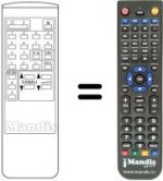 Replacement remote control Basic Line 3919