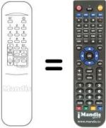 Replacement remote control M 1432