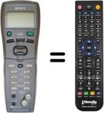 Télécommande équivalente RM-DX450