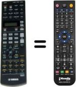 Replacement remote control Yamaha V9272200