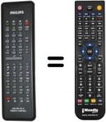 Télécommande équivalente Philips 70KE5926-02C