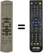 Replacement remote control Seg TRINIDAD