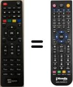Télécommande équivalente TS6815