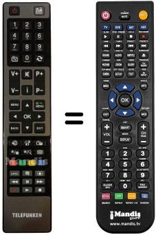 Télécommande équivalente 23103896