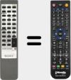 Replacement remote control for RM-ST1