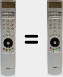 Télécommande d'origine CONTROL10 (26387000070)