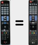 Original remote control AKB74115502