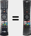 Télécommande d'origine RC4390P (30101765)