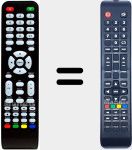 Télécommande d'origine 306045097FHUN006 (894526-24S17T2)