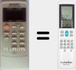 Universal remote control Aircoplus (42530)
