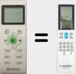 Universal remote control Aircoplus (42530)