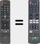 Télécommande universelle Universal TV LG
