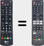 Universal remote control Universal TV LG