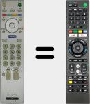 Universal remote control Universal TV Sony