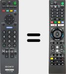 Télécommande universelle Universal TV Sony