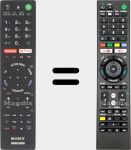 Universalfernbedienung Universal TV Sony