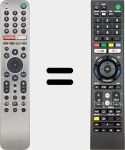 Télécommande universelle Universal TV Sony
