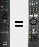 Télécommande universelle Universal TV Sony