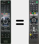 Universal remote control Universal TV Sony