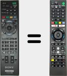 Télécommande universelle Universal TV Sony