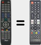 Universal remote control Universal TV Samsung