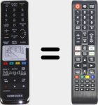 Télécommande universelle Universal TV Samsung