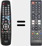 Universal remote control Universal TV Samsung