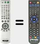 Ersatzfernbedienung f&uuml;r RMT-D157P (147772221)