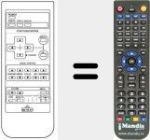 Replacement remote control for 90202A