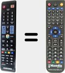 Télécommande pour remplacer TM1250B (AA59-00639A)