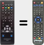 Télécommande pour remplacer CM3HD