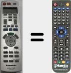 Ersatzfernbedienung f&uuml;r EUR7914Z40