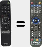 Télécommande pour remplacer NR205