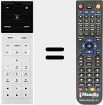 Replacement remote control for REMCON194